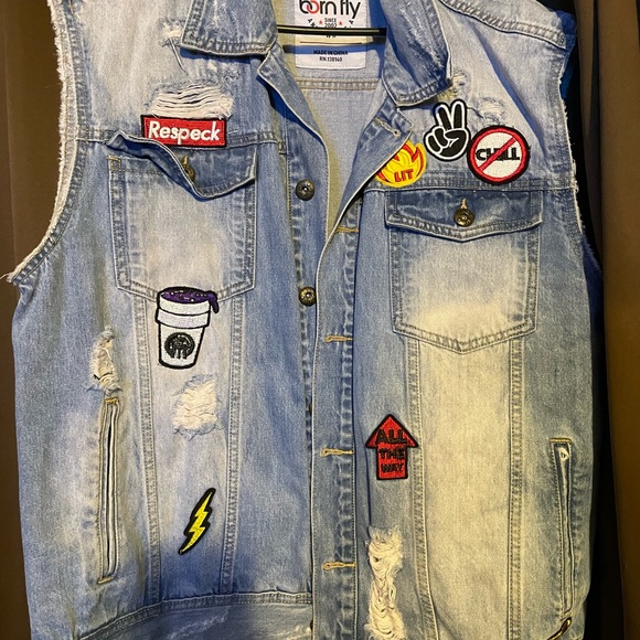 Bornfly bluejean vest - Picture 2 of 3
